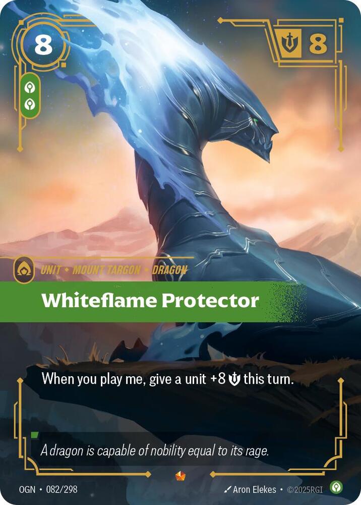 Whiteflame Protector Origins