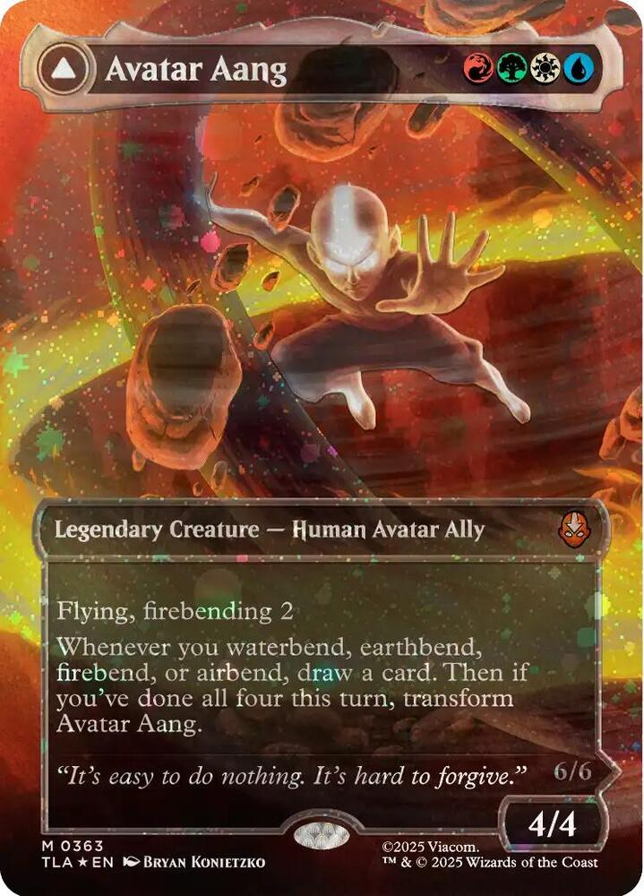 Avatar Aang (Raised Foil) #363