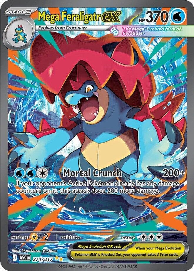 Mega Feraligatr ex 274
