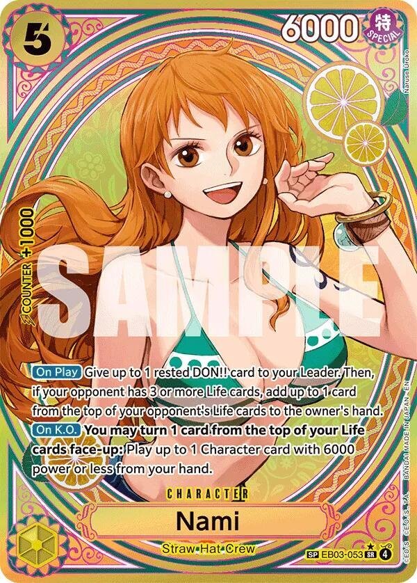Nami (053) (SP) Extra Booster One Piece Heroines Edition (EB 03)