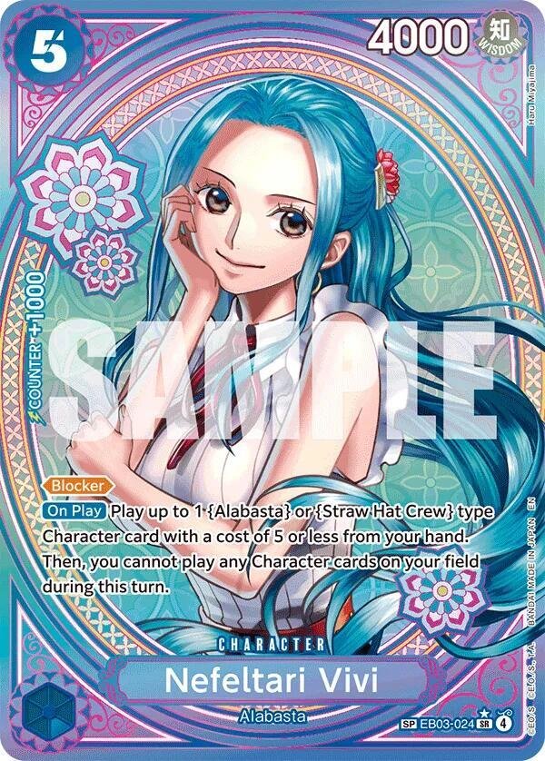 Nefeltari Vivi (024) (SP) Extra Booster One Piece Heroines Edition (EB 03)