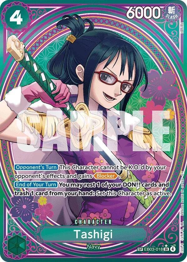 Tashigi (SP) Extra Booster One Piece Heroines Edition (EB 03)