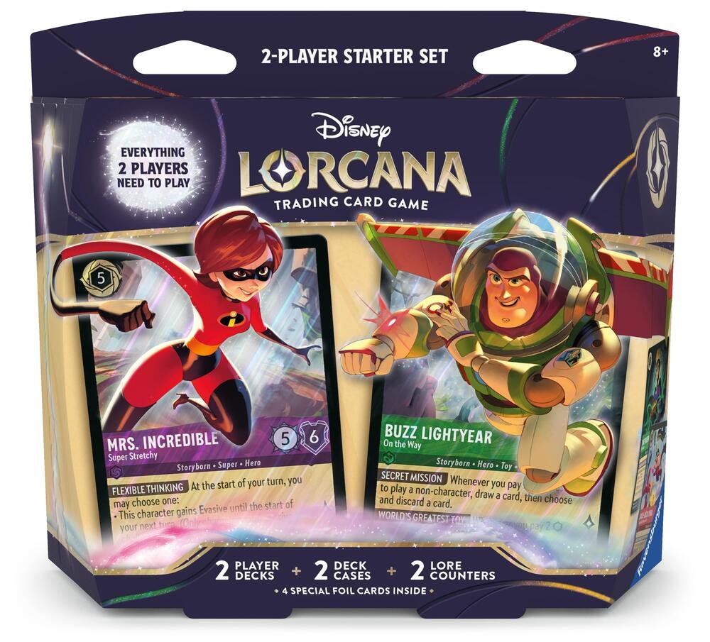Disney Lorcana Wilds Unknown 2 Player Starter Set