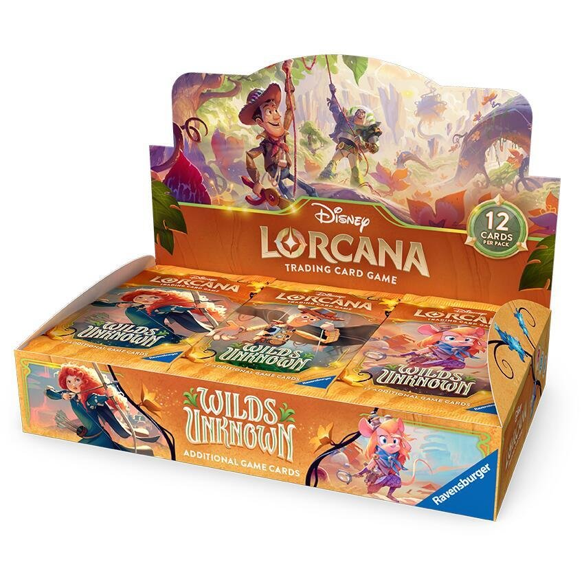 Disney Lorcana Wilds Unknown Booster Box
