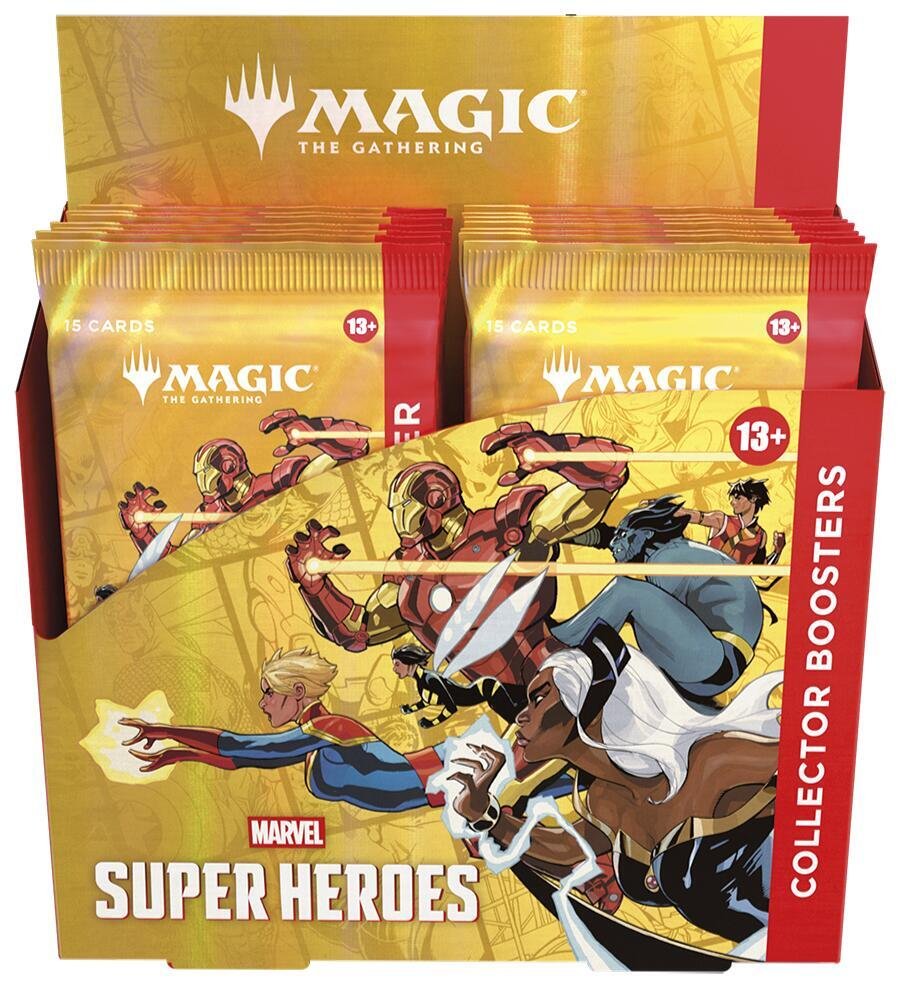 MTG Marvel Super Heroes Collector Booster Display