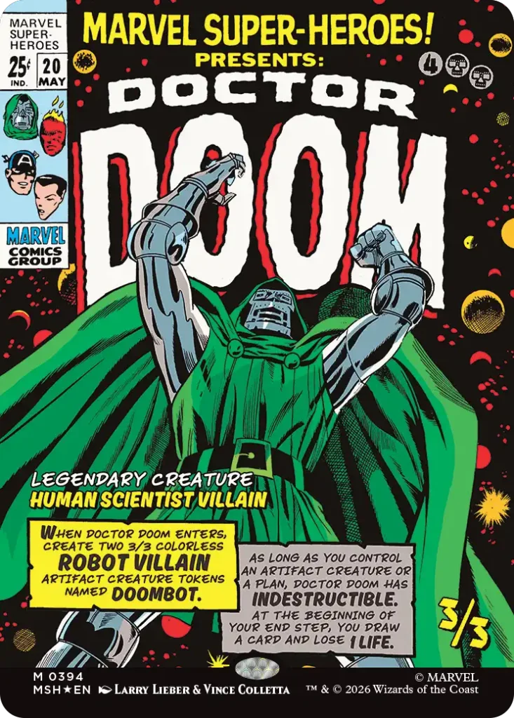 MTG Marvel Super Heroes Doctor Doom