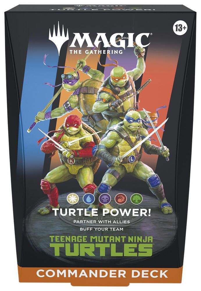 MTG Teenage Mutant Ninja Turtles Commander Deck Turtle Power!
