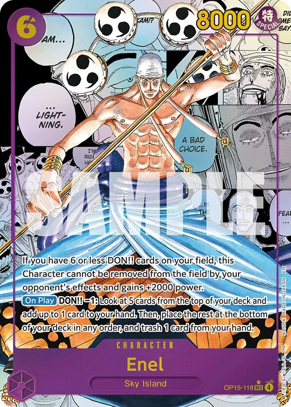 Manga Enel OP15 118