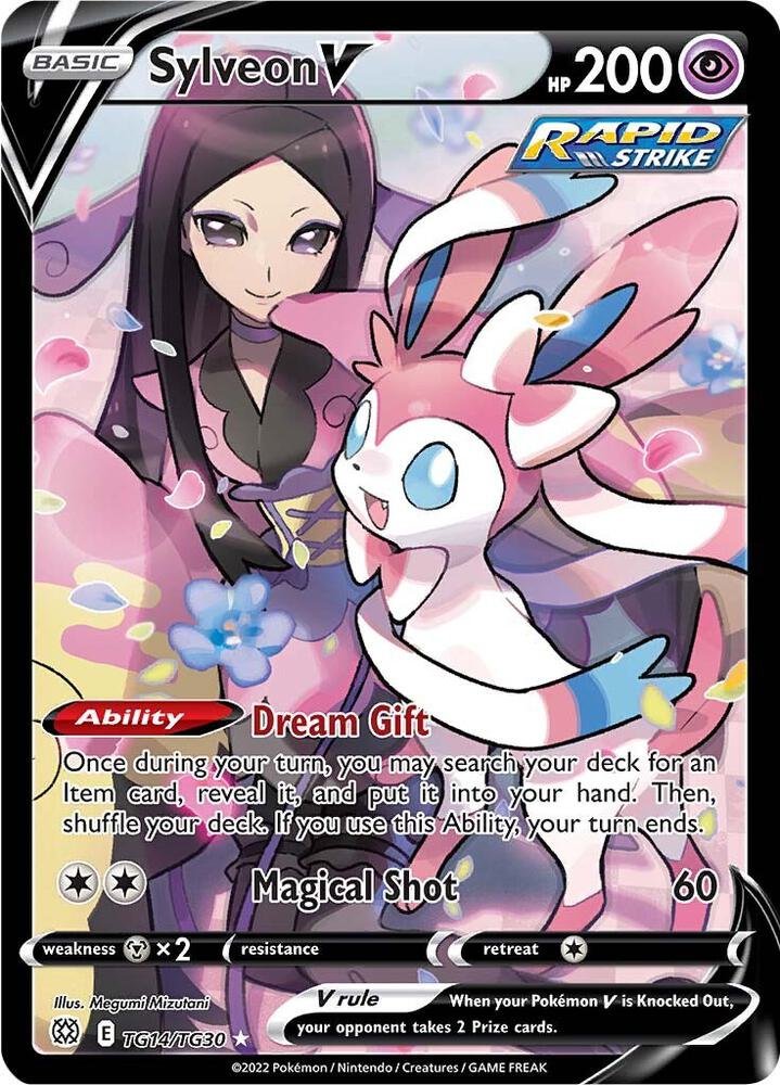 Sylveon V SWSH09 Brilliant Stars Trainer Gallery