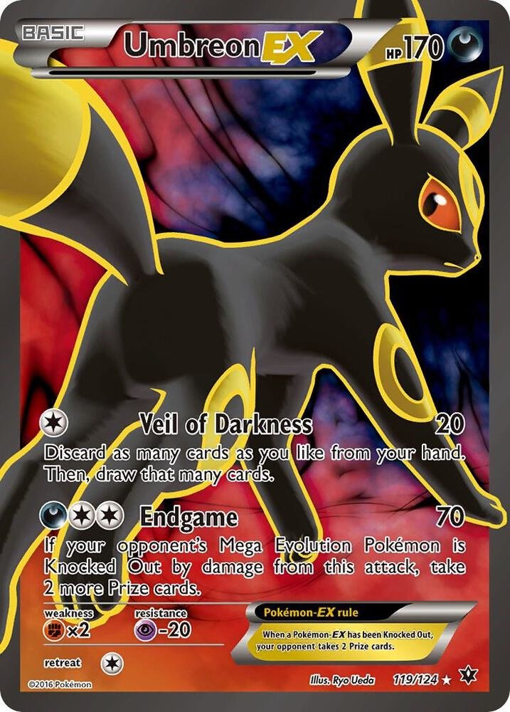 Umbreon EX (Full Art) XY Fates Collide