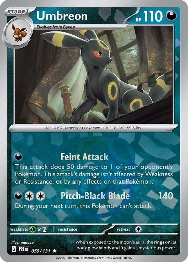 Umbreon (Master Ball Pattern) Prismatic Evolutions