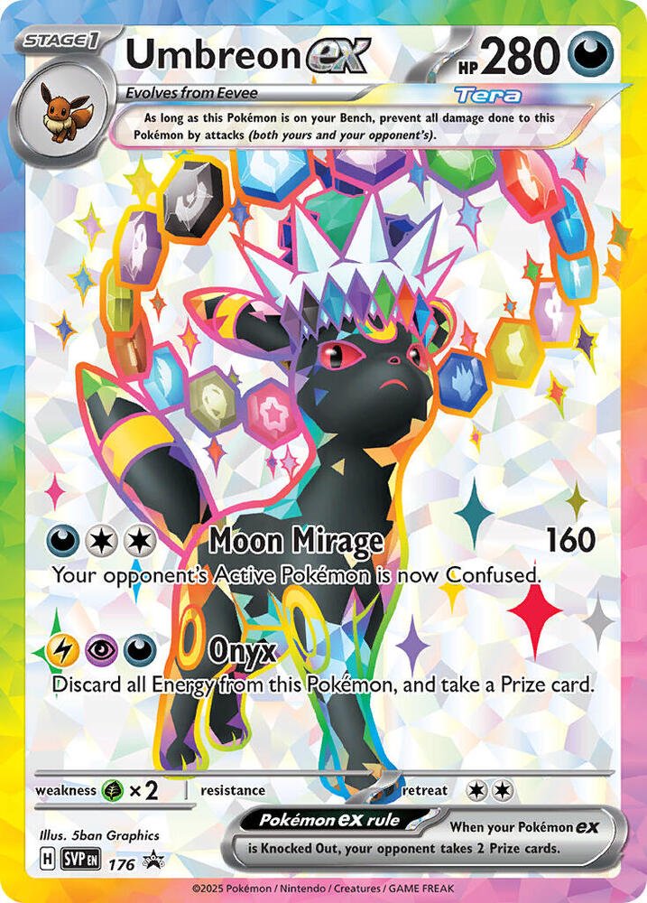 Umbreon ex 176 SV Scarlet & Violet Promo