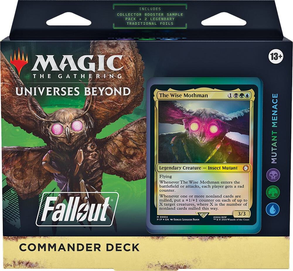 Universes Beyond Fallout Mutant Menace Commander Deck