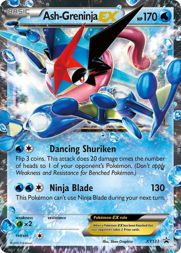 Ash Greninja EX #XY133