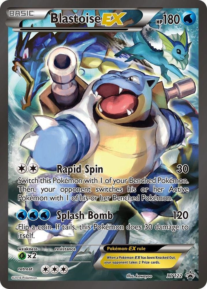 Blastoise EX #XY122