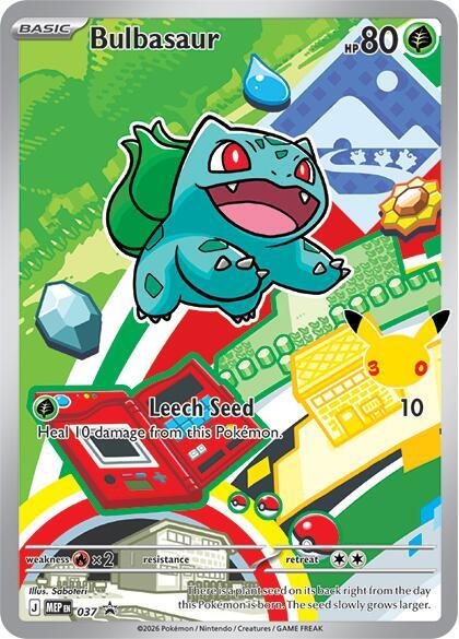 Bulbasaur 037 Mega Evolution Promo