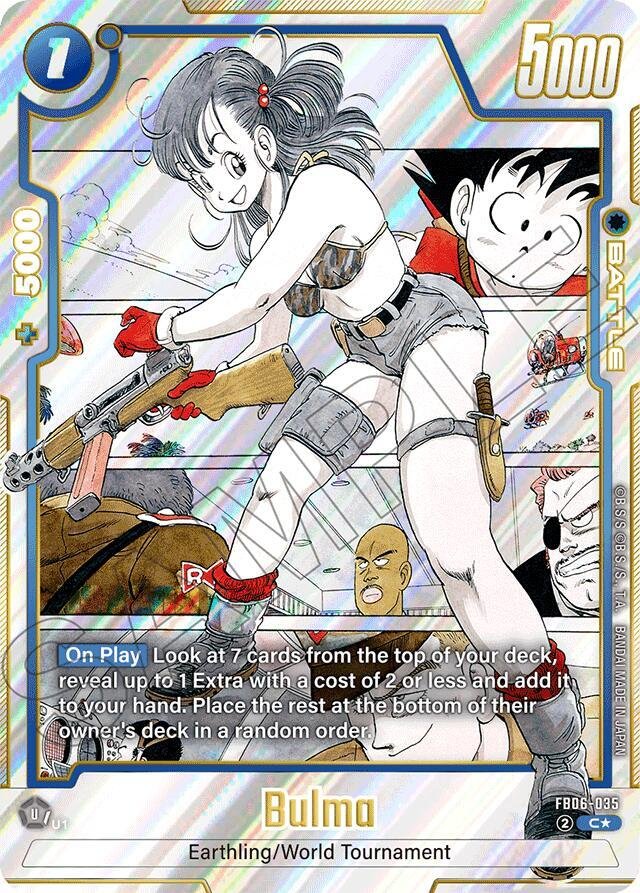 Bulma FB06 035 (Alternate Art)