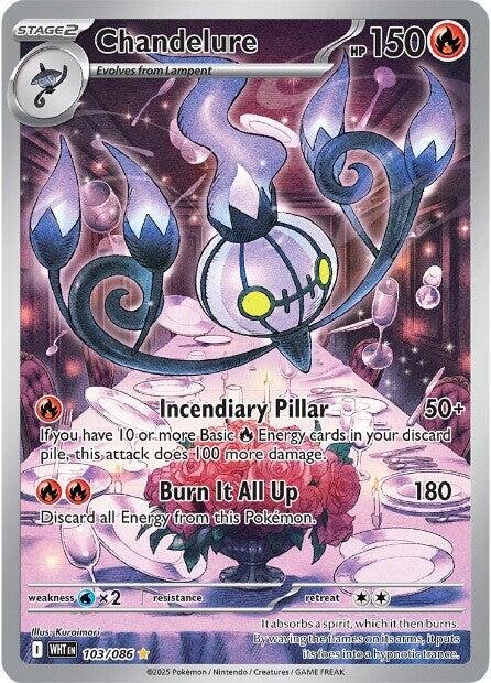 Chandelure 103 White Flare