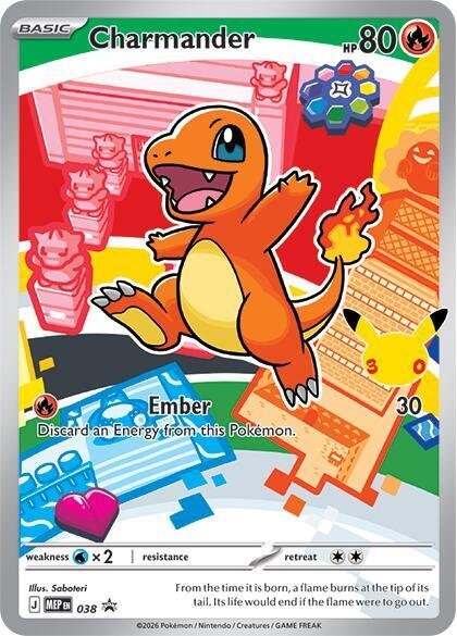 Charmander 038 Mega Evolution Promo