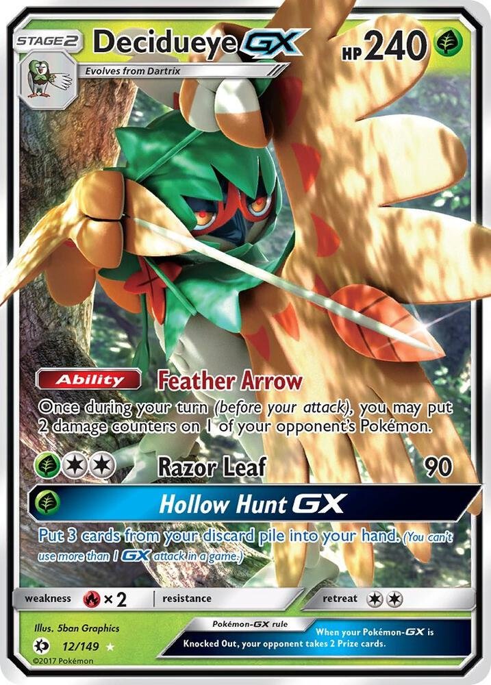 Decidueye GX 12 SM Base Set