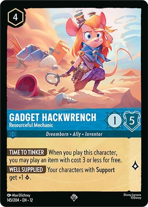 Gadget Hackwrench Resourceful Mechanic Wilds Unknown
