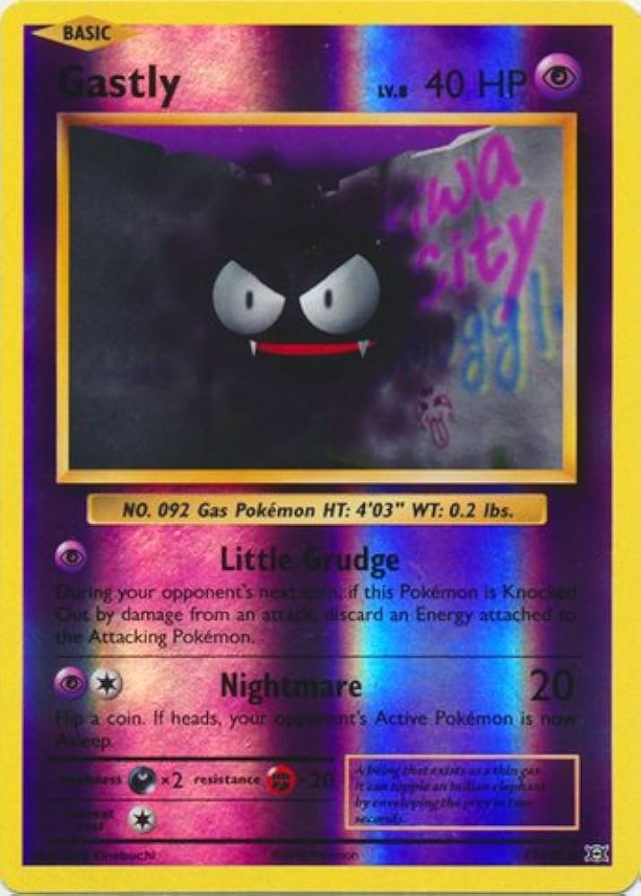 Gastly #47 (XY Evolutions Reverse Holo)