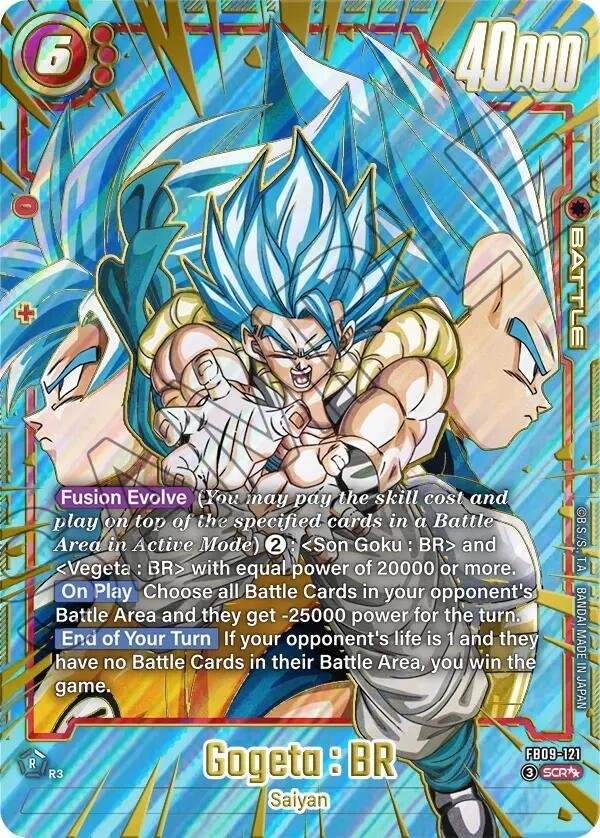 Gogeta BR FB09 121 (Super Alternate Art) Dual Evolution
