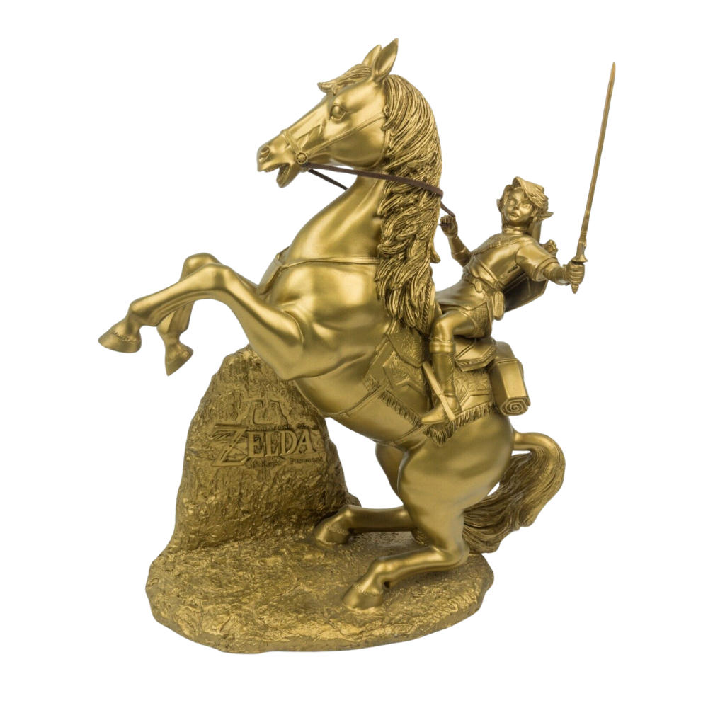 Golden Link and Epona Figurine Club Nintendo