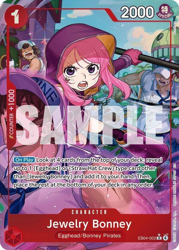 Jewelry Bonney EB04 002 (Alternate Art) Adventure's on Kami's Island