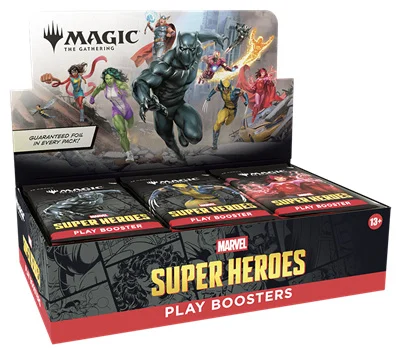 MTG Marvel Super Heroes Play Boosters