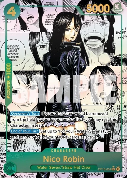 Nico Robin Manga Rare