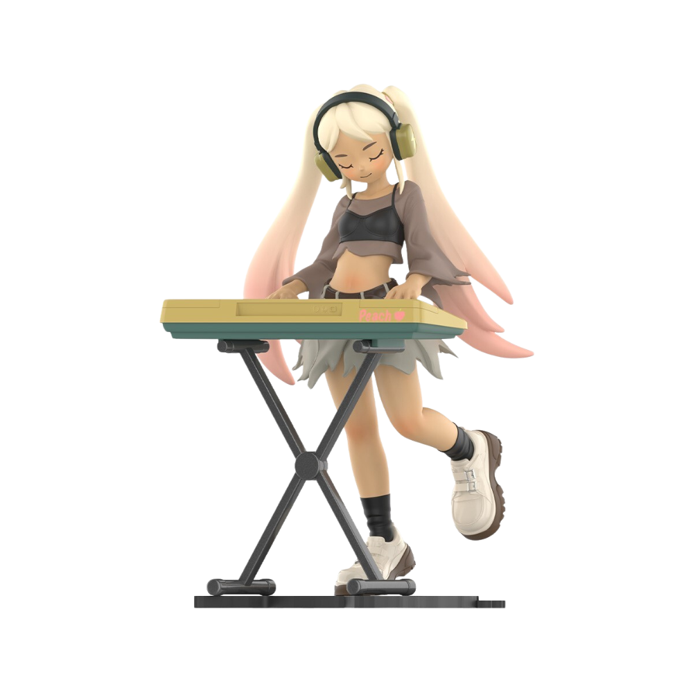 Peach Riot Figures Poppy Electric Funk