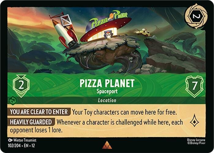 Pizza Planet Spaceport Wilds Unknown