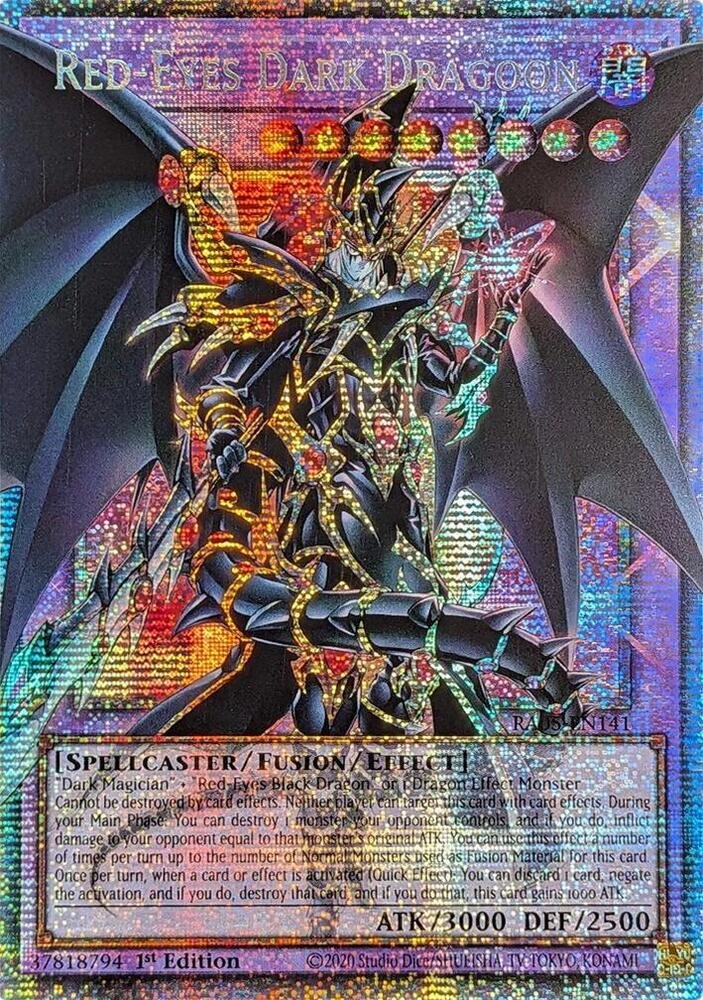 Red Eyes Dark Dragoon (Starlight Rare) Rarity Collection 5 (RA05)