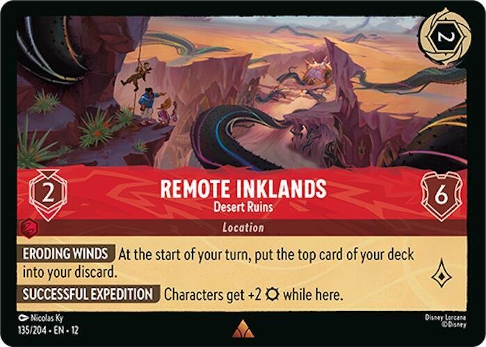 Remote Inklands Desert Ruins Wilds Unknown