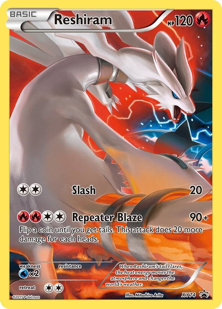 Reshiram (Full Art Promo) #XY74