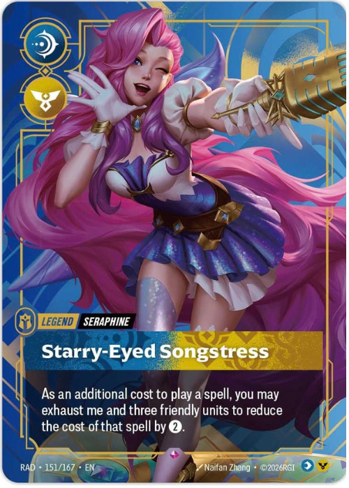 Riftbound Radiance Seraphine Card