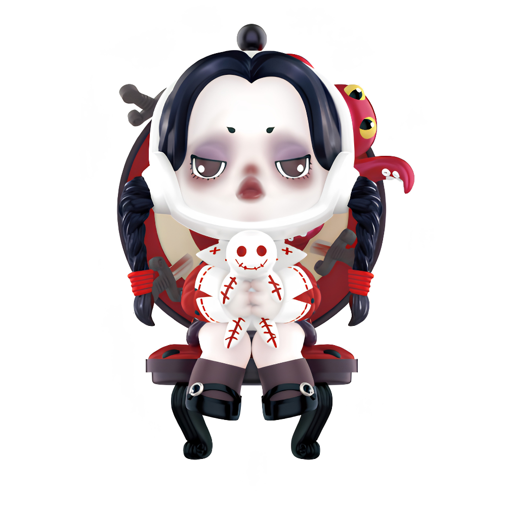 SKULLPANDA Secret Figures Deadpan Wednesday The Addams Family Series