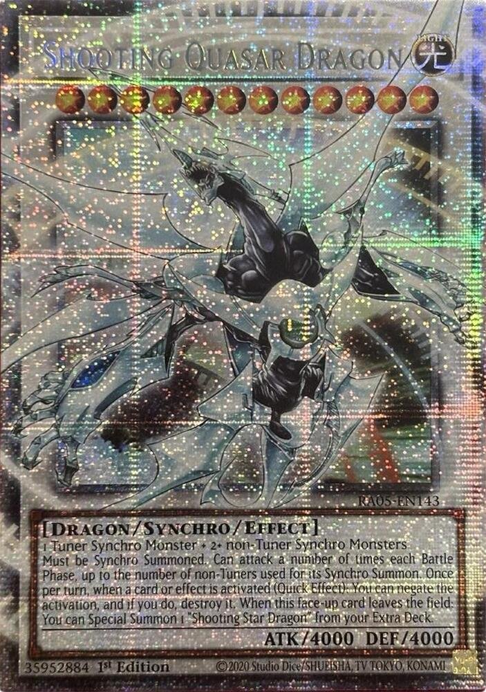 Shooting Quasar Dragon (Starlight Rare) Rarity Collection 5 (RA05)