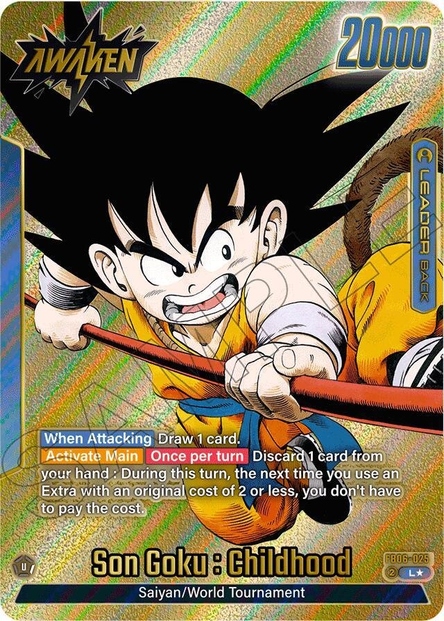 Son Goku Childhood FB06 025 (Gold)