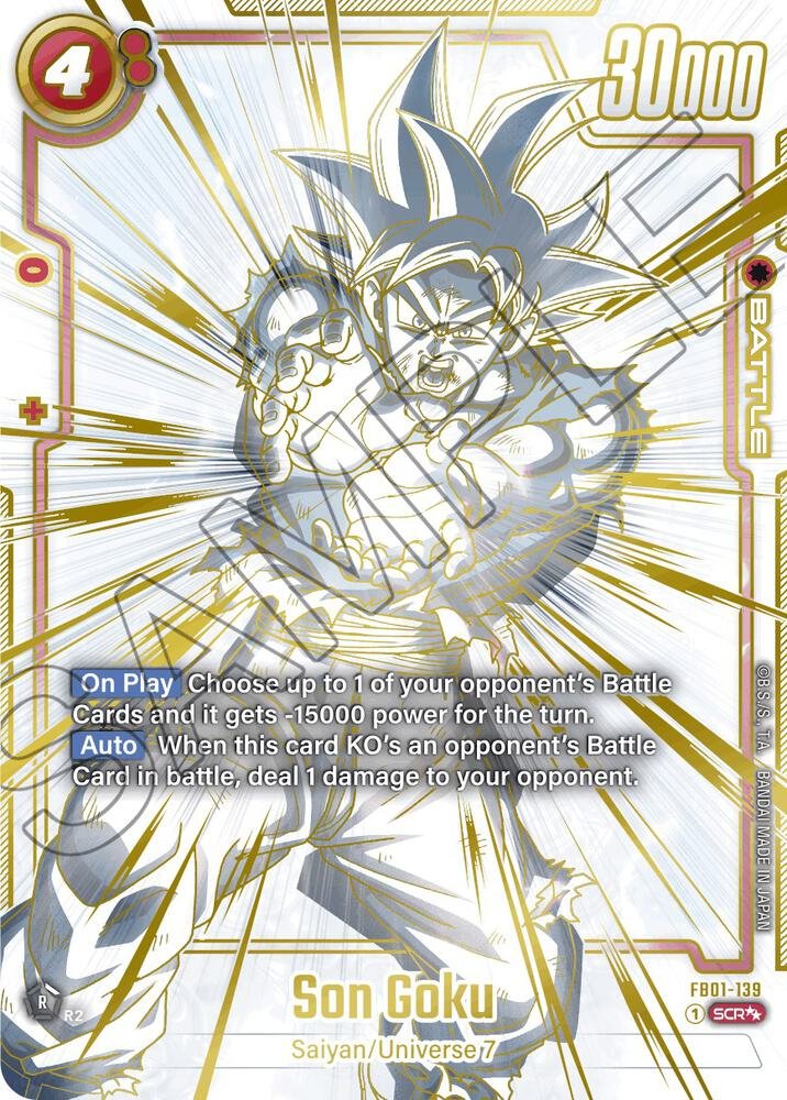 Son Goku FB01 139 (Super Alternate Art) Awakened Pulse