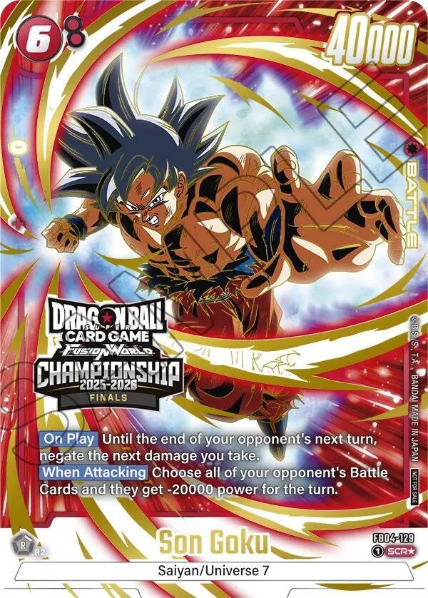 Son Goku FB04 129 (Championship 2025 2026 Finals)