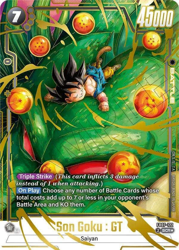 Son Goku GT FB07 122 (Alternate Art) Wish For Shenron