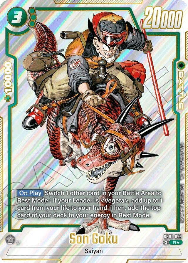 Son Goku SB01 023 (Alternate Art)