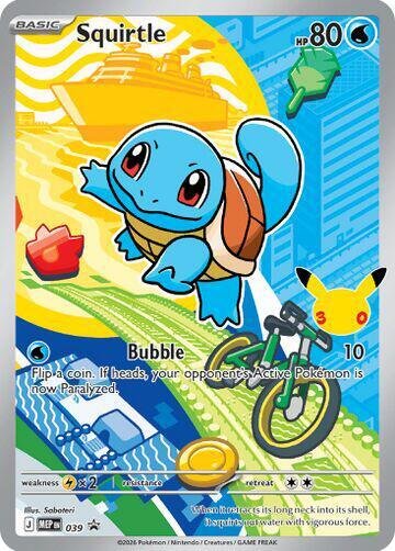 Squirtle 039 Mega Evolution Promo