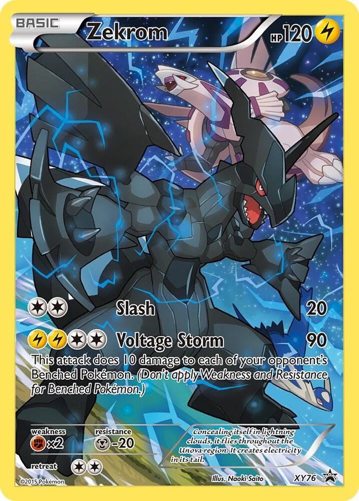 Zekrom (Full Art Promo) #XY76