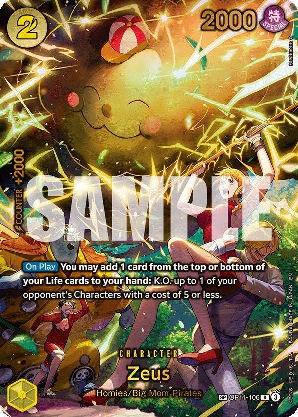 Zeus OP011 106 (SP) Adventure on Kami's Island