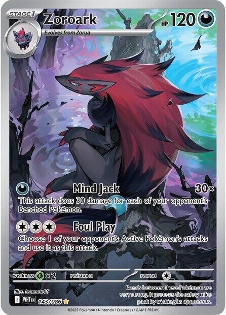 Zoroark 143 White Flare