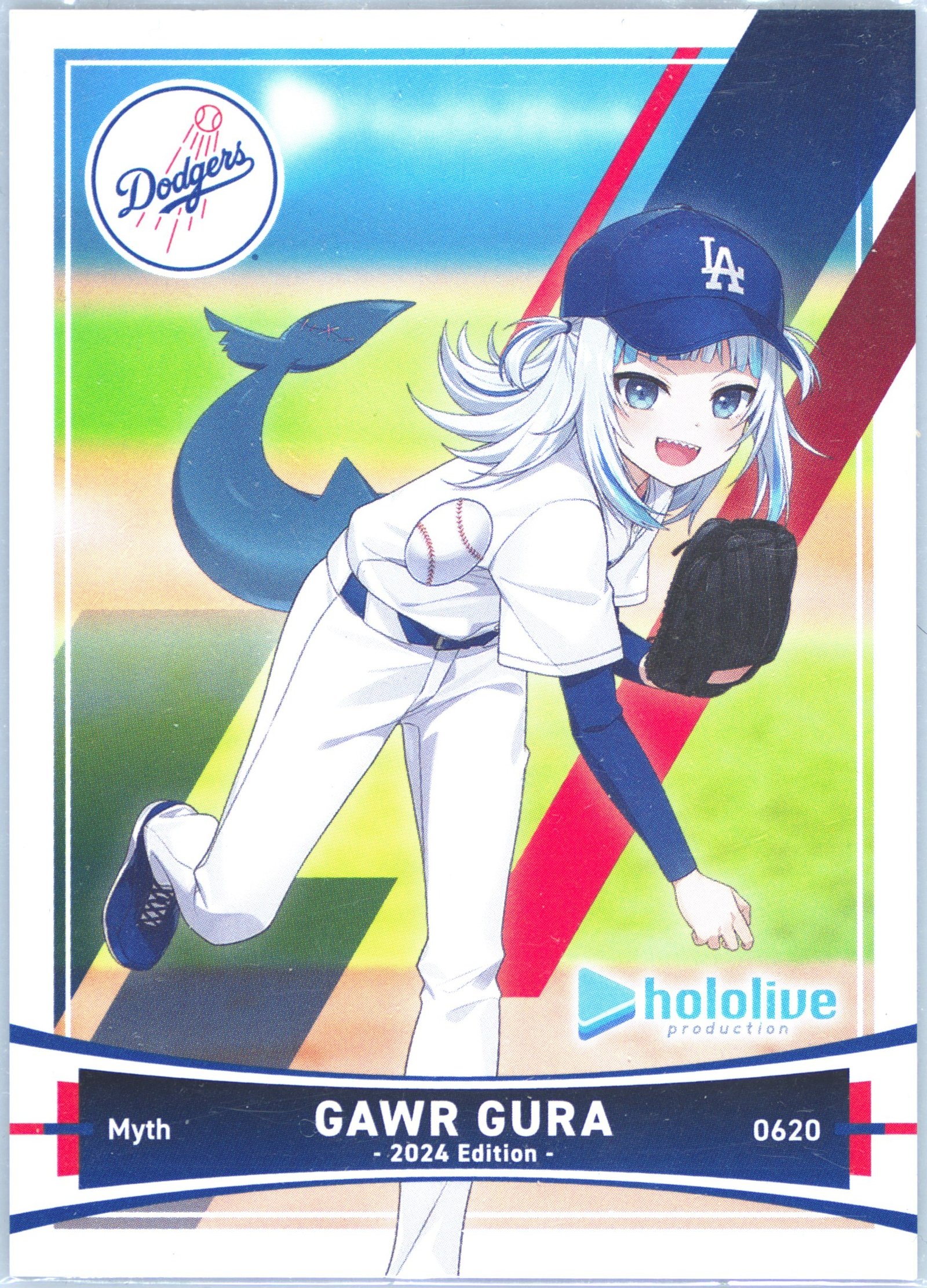 2024 Dodgers X Hololive Collaboration Hololive Night Gawr Gura