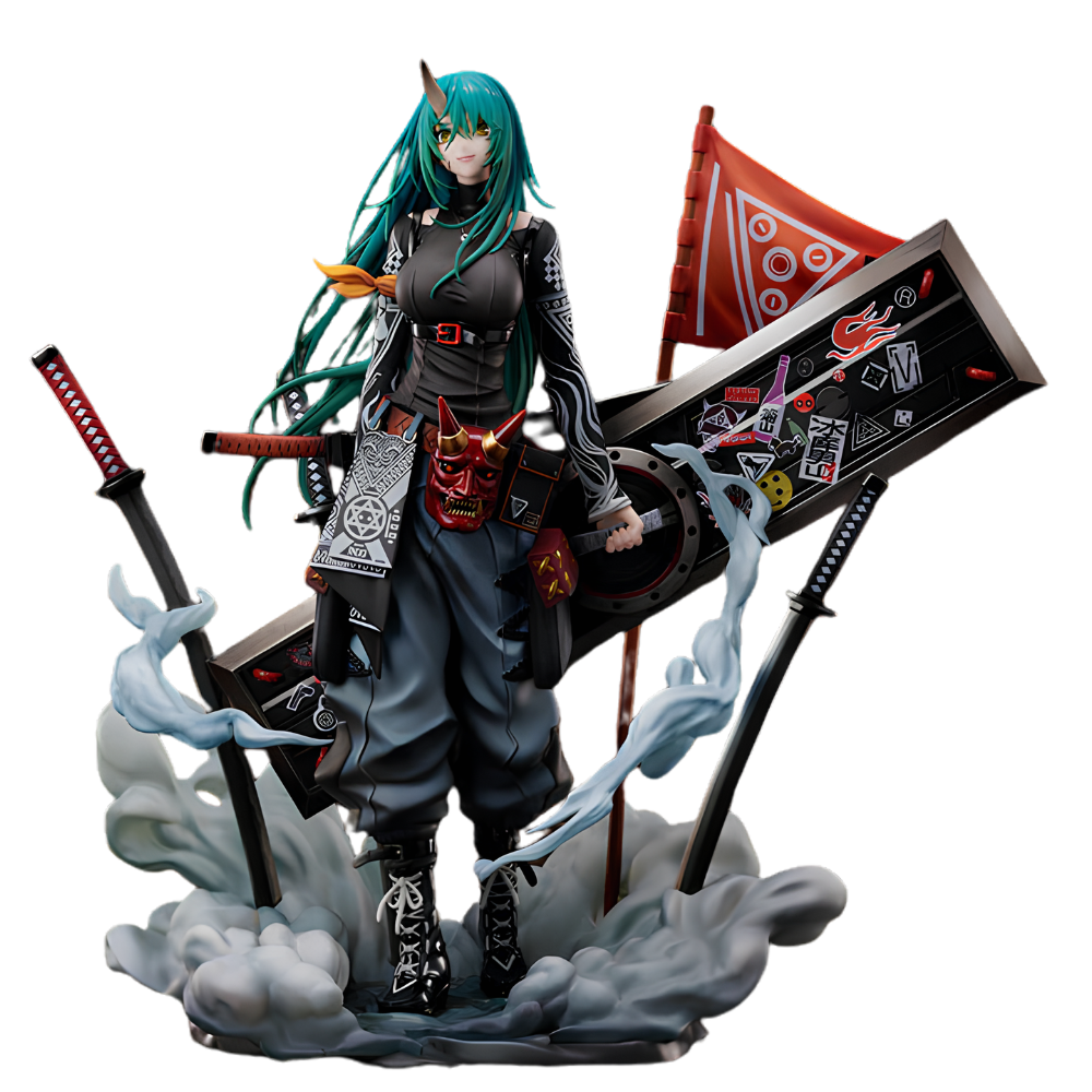 Arknights Hoshiguma Wanderer Banner Complete Figure